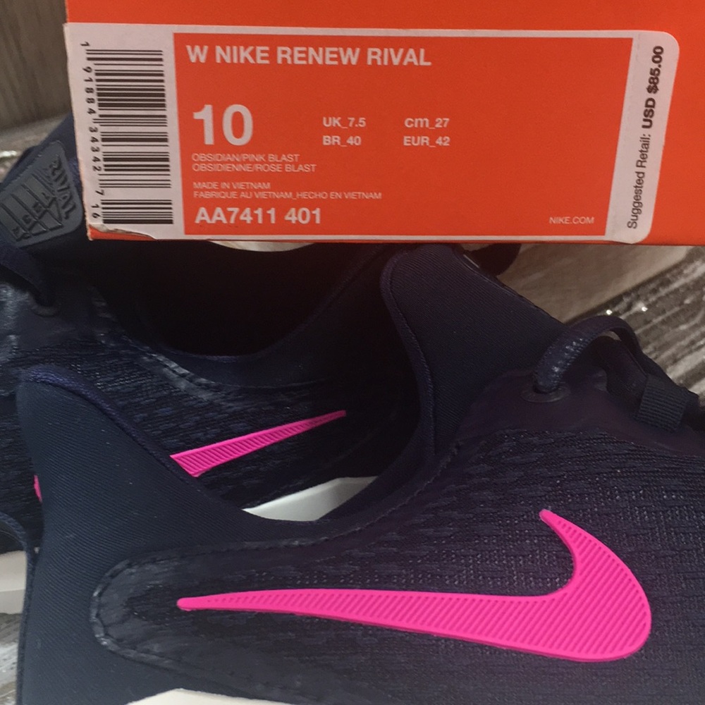 • NIKE RENEW RIVAL obsidian/pink blast WMNS - Picture 8 of 8
